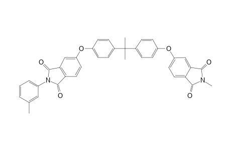 Poly(etherimide) based on m-phenylenediamine/phthalic imide and bisphenol a