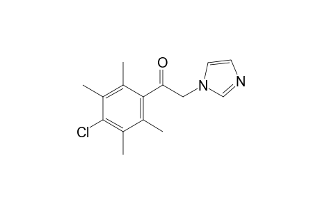 4'-chloro-2-(imidazol-1-yl)-2',3',5',6'-tetramethylacetophenone