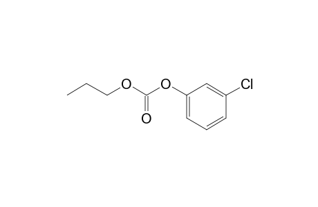 Carbonic acid, 3-chlorophenyl propyl ester