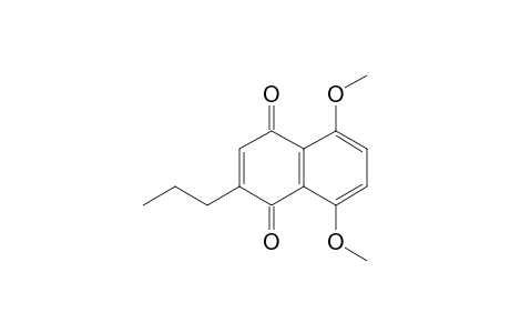 2-Propyl-5,8-dimethoxynaphthoquinone