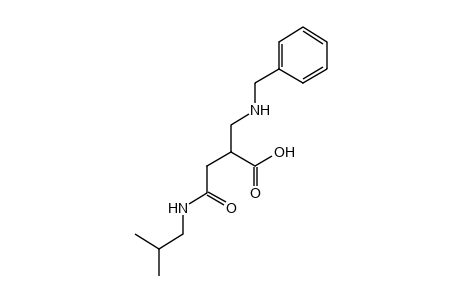 DL-2-[(benzylamino)methyl]-n-isobutylsuccinamic acid