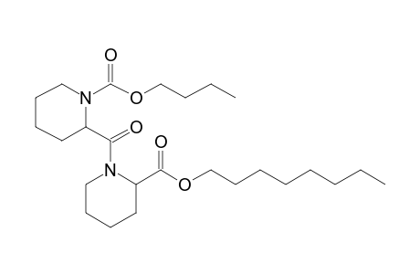 Pipecolylpipecolic acid, N-butoxycarbonyl-, octyl ester