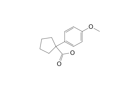 1-(p-METHOXYPHENYL)CYCLOPENTANECARBOXYLIC ACID