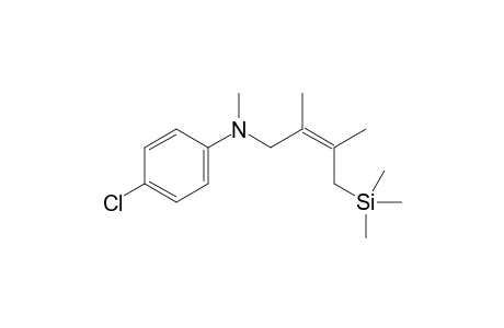 4-chloro-N-[(Z)-2,3-dimethyl-4-trimethylsilyl-but-2-enyl]-N-methyl-aniline