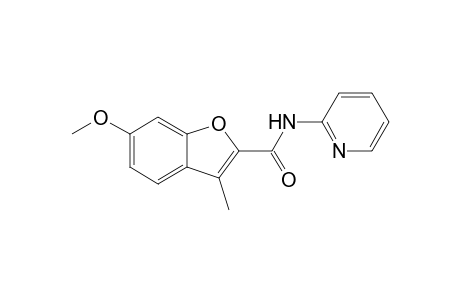 N-2-Pyridyl-6-methoxy-3-methylbenzofuran-2-carboxamide