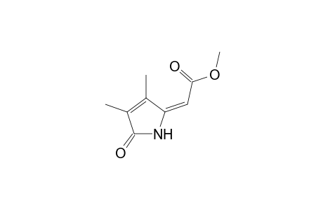3-PYRROLINE-delta2alpha-ACETIC ACID, 3,4-DIMETHYL-5-OXO-, METHYL ESTER