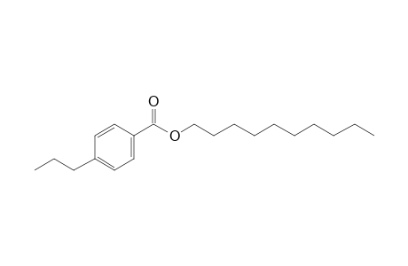 Benzoic acid, 4-propyl-, decyl ester