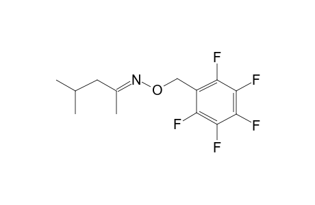 4-Methyl-2-pentanone oxime, o-[(pentafluorophenyl)methyl]-