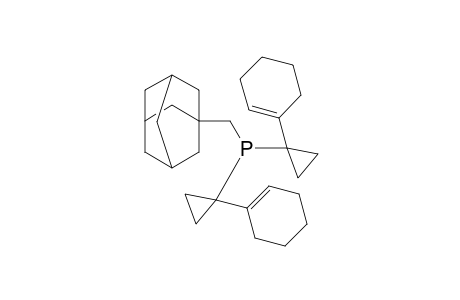 1-Adamantylmethyl-bis[1-(1-cyclohexenyl)cyclopropyl]phosphine