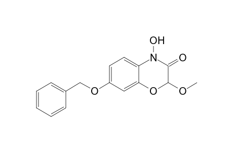 7-BENZYLOXY-4-HYDROXY-2-METHOXY-2H-1,4-BENZOXAZIN-3(4H)-ONE