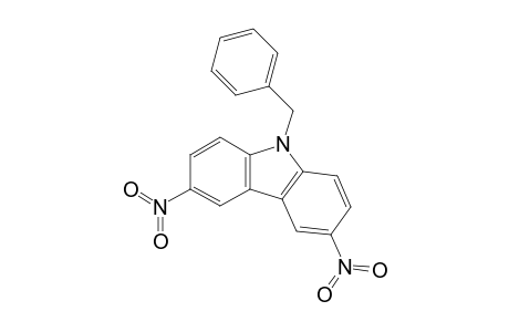 3,6-Dinitro-9-(phenylmethyl)carbazole