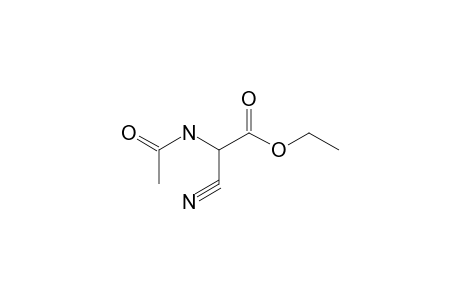 N-Acetyl-2-cyanoglycine ethyl ester
