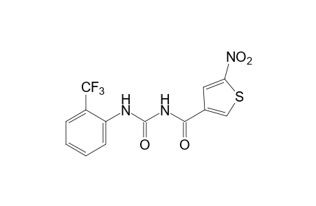 1-(5-NITRO-3-THENOYL)-3-(alpha,alpha,alpha-TRIFLUORO-o-TOLYL)UREA