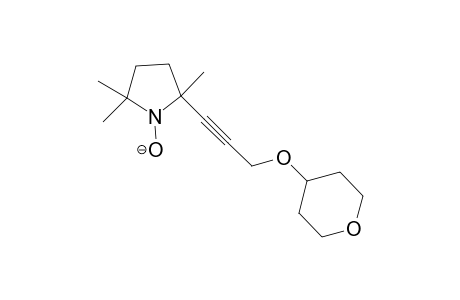 2,5,5-Trimethyl-2-[3-(tetrahydropyranoxy)prop-1-ynyl)pyrrolidin-1-yloxyl radical