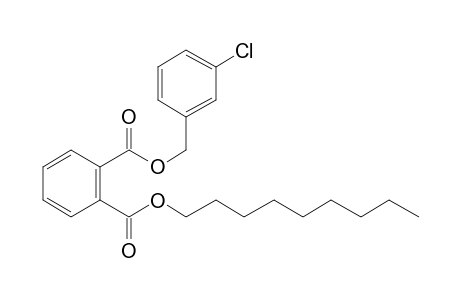 Phthalic acid, 3-chlorobenzyl nonyl ester