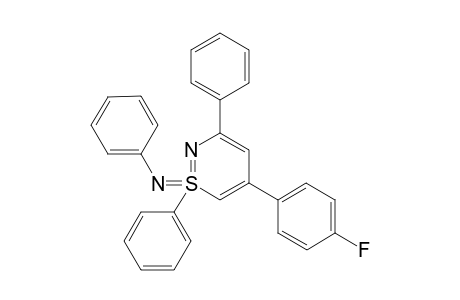 1-(N-Phenylimine)-1,3-diphenyl-5-(4-fluorophenyl)-1,2-thiazine