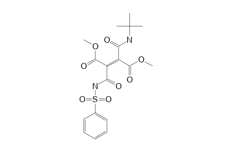 DIMETHYL-(E)-2-[(TERT.-BUTYLAMINO)-CARBONYL]-3-[[[(PHENYL)-SULFONYL]-AMINO]-CARBONYL]-2-BUTENEDIOATE