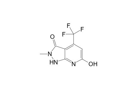 6-Hydroxy-2-methyl-4-(trifluoromethyl)-1H-pyrazolo[3,4-b]pyridin-3(2H)-one