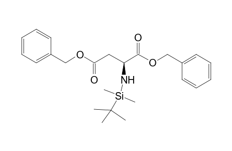 Dibenzyl (S)-2-(tert-Butyldimethylsilylamino)succinate