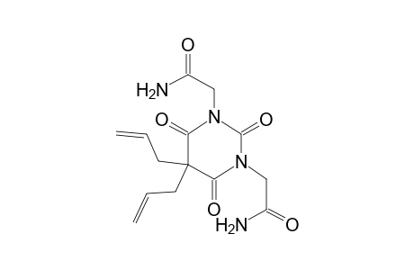 5,5-Diallyldihydro-2,4,6-trioxo-1,3(2H,4H)-pyrimidinediacetamide