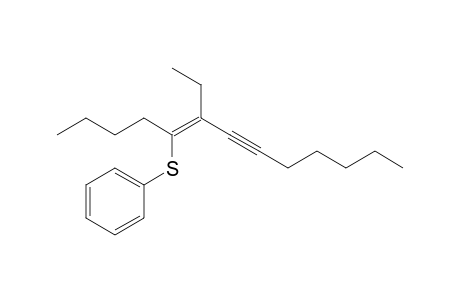 (Z)-6-Ethyl-5-(phenylthio)-5-tridecene-7-yne