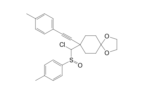 8-[Chloro(p-tolylsulfinyl)methyl]-8-(p-tolylethynyl)-1,4-dioxaspiro[4,5]decane