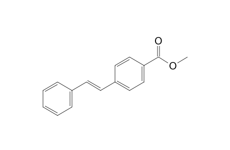 4-[(E)-2-phenylethenyl]benzoic acid methyl ester