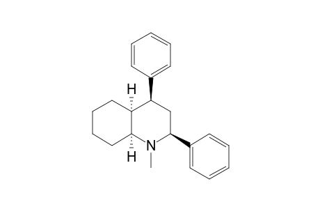 N-METHYL-2-,4-DIPHENYL-CIS-DECAHYDROQUINOLINE