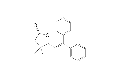 5-(2,2-diphenylethenyl)-4,4-dimethyl-2-oxolanone