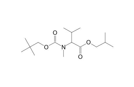 Valine, N-methyl-N-neopentyloxycarbonyl-, isobutyl ester