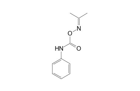 acetone, O-(phenylcarbamoyl)oxime