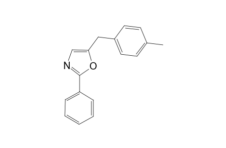 2-Phenyl-5-(p-methylphenyl)methyl]oxazole