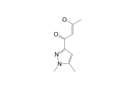 (Z)-1-(1,5-DIMETHYL-1H-PYRAZOL-3-YL)-3-HYDROXYBUT-2-EN-1-ONE