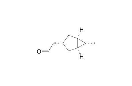 [(1'.alpha.,3'.alpha.,5'.alpha.,6'.alpha.)-6'-Methylbicyclo[3.1.0]hexan-3'-yl]acetaldehyde