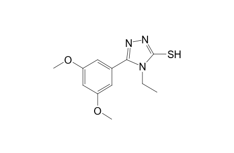 4H-1,2,4-Triazole-3-thiol, 1-ethyl-5-(3,5-dimethoxyphenyl)-