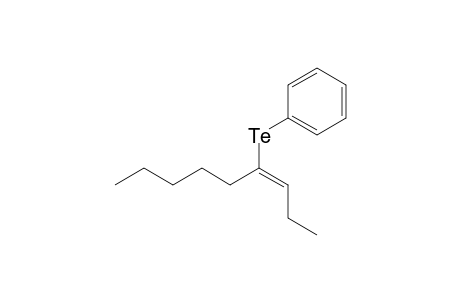 (E)-4-(Phenyltelluro)-3-nonene