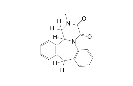 1,2,3,4,10,14b-hexahydro-2-methyldibenzo[c,f]pyrazino[1,2-a]azepine3,4-dione