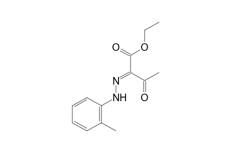 2,3-dioxobutyric acid, ethyl ester, 2-o-tolylhydrazone