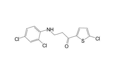 Propan-1-one, 3-(2,4-dichlorophenylamino)-1-(5-chloro-2-thienyl)-