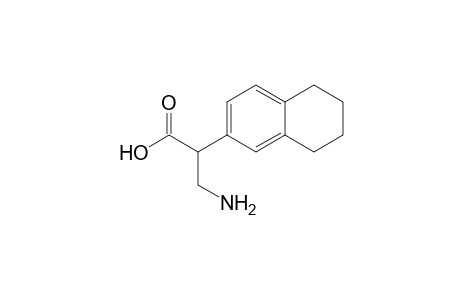 rac-3-Amino-2-(5,6,7,8-tetrahydronaphthalen-2-yl)propionic Acid