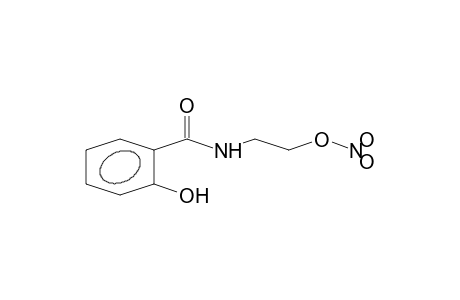 nitric acid 2-[(2-hydroxybenzoyl)amino]ethyl ester
