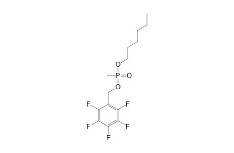 Hexyl pentafluorobenzyl methylphosphonate