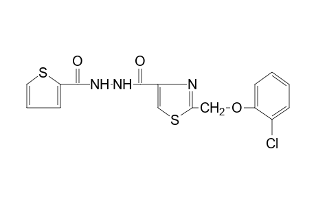 1-{{2-[(o-chlorophenoxy)methyl]-4-thiazolyl}carbonyl}-2-thenoylhydrazine
