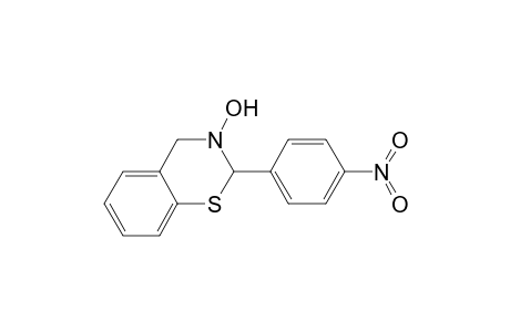 3,4-DIHYDRO-3-HYDROXY-2-(4-NITROPHENYL)-2H-1,3-BENZOTHIAZINE