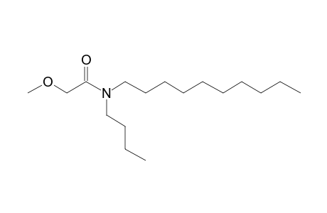 Acetamide, 2-methoxy-N-butyl-N-decyl-