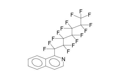 1-PENTADECAFLUOROHEPTYLISOQUINOLINE