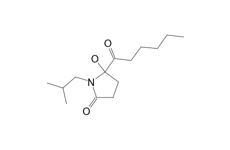 N-ISOBUTYL-4-HEXANOYL-4-HYDROXYPYRROLIDIN-1-ONE