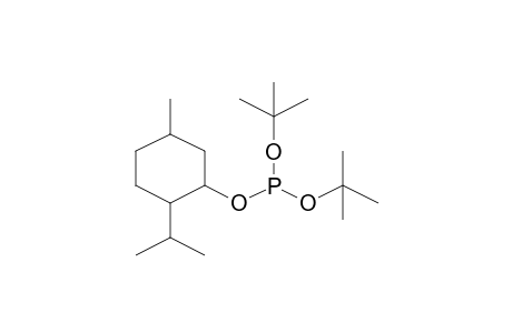 ditert-butyl (2-isopropyl-5-methyl-cyclohexyl) phosphite