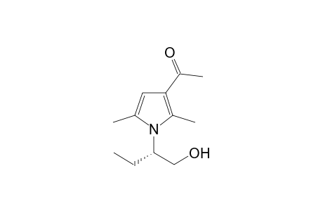 (S)-(-)-1-[1-(Hydroxymethylpropyl)-2,5-dimethyl-1H-pyrrol-3-yl]ethanone