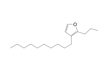 3-Decyl-2-propylfuran